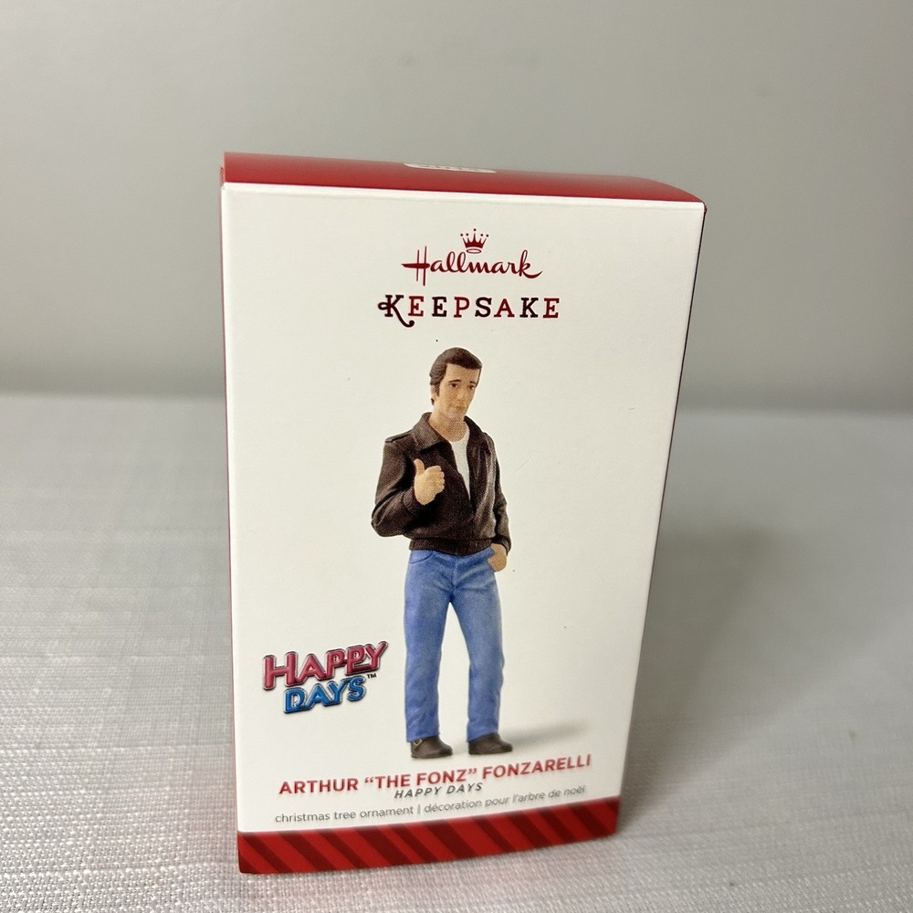 Hallmark Keepsake Ornament 2014 Happy Days Arthur The Fonz Fonzarelli‎ TV Show